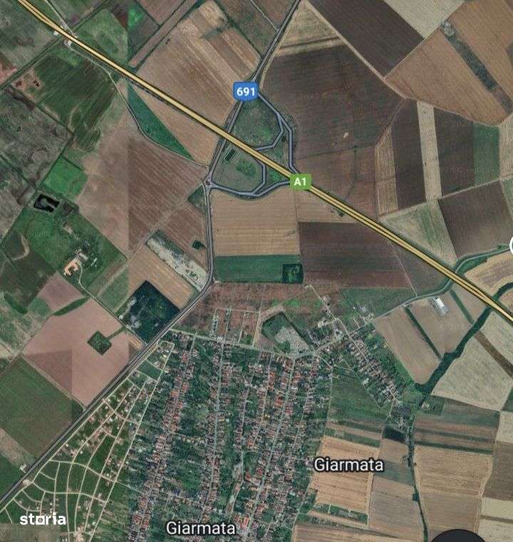 Giarmata - 10.000 mp teren- Vatra Satului- Investitie - Imagine principală: 1/1
