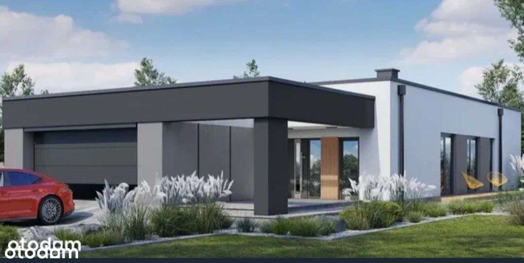 Piękny nowoczesny dom z płaskim dachem!!! II ETAP-8