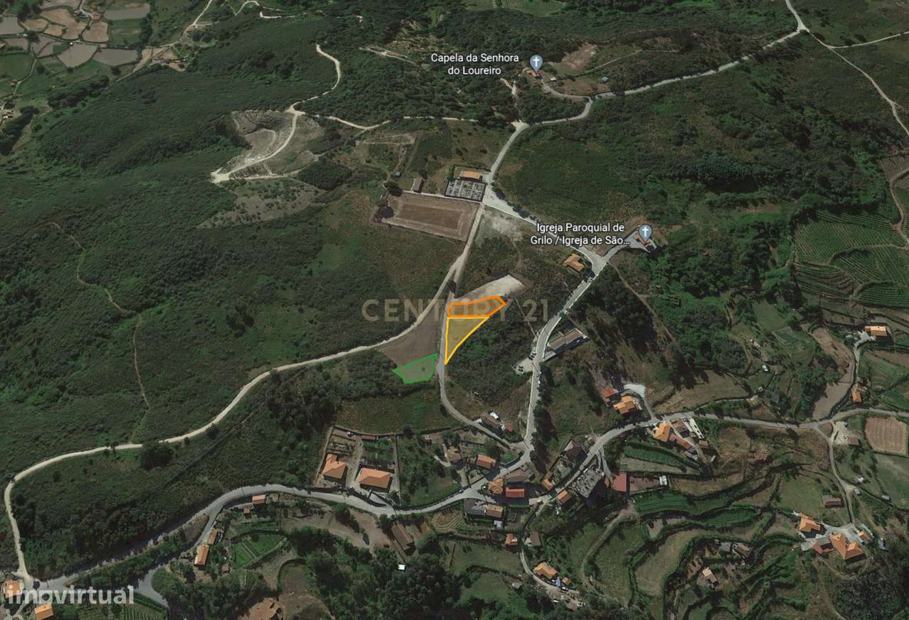 Parcela de Terreno com viabilidade de Construção em Grilo - Baião - Grande imagem: 5/7