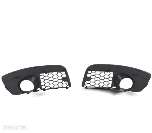 GRELHAS FARÓIS DE NEVOEIRO PARA VOLKSWAGEN VW GOLF 5 03-09 GTI PRETO - 2