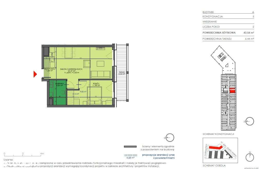 2 pok 43m2 Park Grabiszyńki 2025 stan deweloperski-10