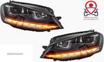 Faruri 3D LED R20 GTI Design Semnal Dinamic LED Tuning Volkswagen VW - 5