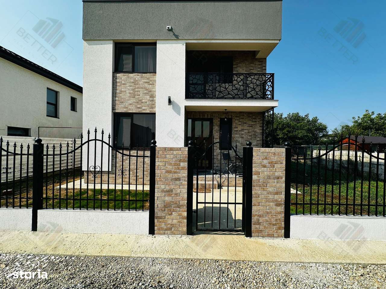 Casă individuală P+1E – 4 camere, 2 băi – Finisata, Mobilată & Utilată-1