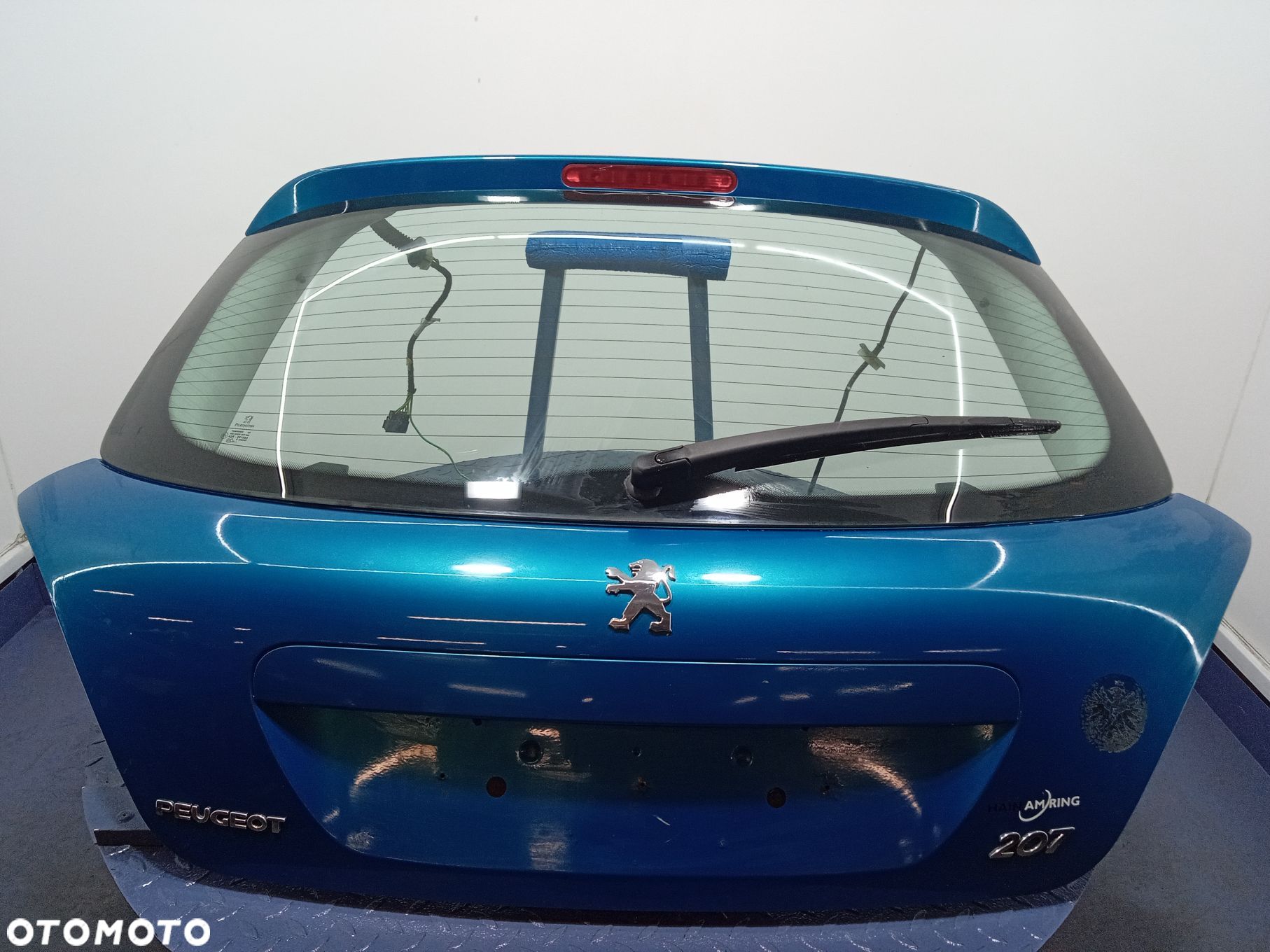 PEUGEOT 207 HB 3D KLAPA BAGAŻNIKA TYŁ TYLNA KMU - 1