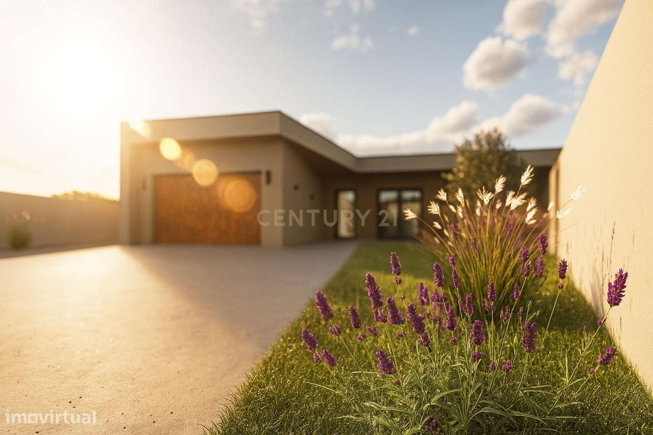 Moradia T3 de Arquitetura Contemporânea em Figueiros – Cadaval - Grande imagem: 2/10