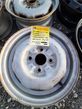 NISSAN 4X100 ,4X114,3 14 cali 100NX ALMERA MICRA PRAIRWE PRIMERA SUNNY FELGI STALOWE koło zapasowe - 2