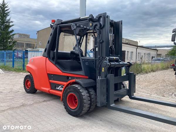 Linde [2015] WÓZEK WIDŁOWY LINDE H80D-1100 DIESEL 8ton/1100 - 2