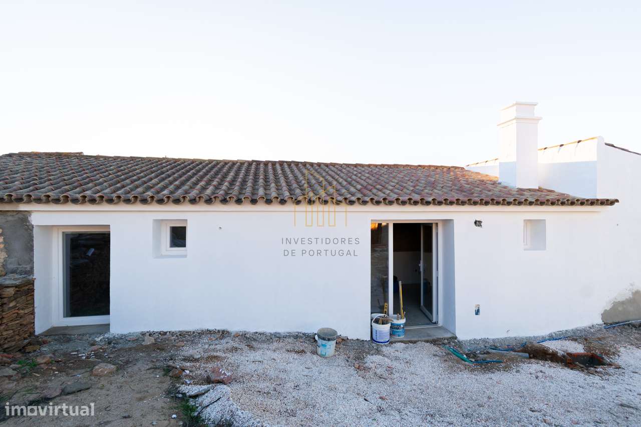 Moradia T2 com piscina e vista deslumbrante em Terena, Hortinhas-11