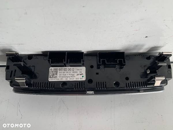 AUDI A3 8V 17R PANEL KLIMATYZACJI 8V0820043Q - 3