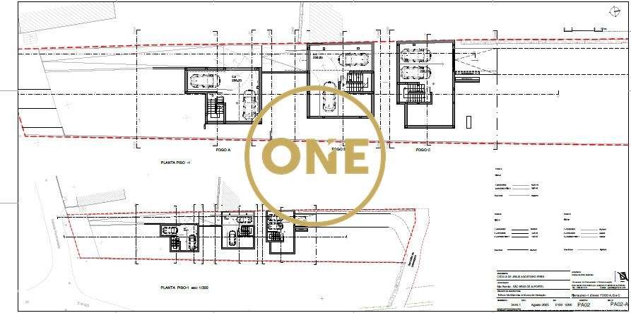 Terreno com projeto em fase de apreciação para construção de 3 moradia-5