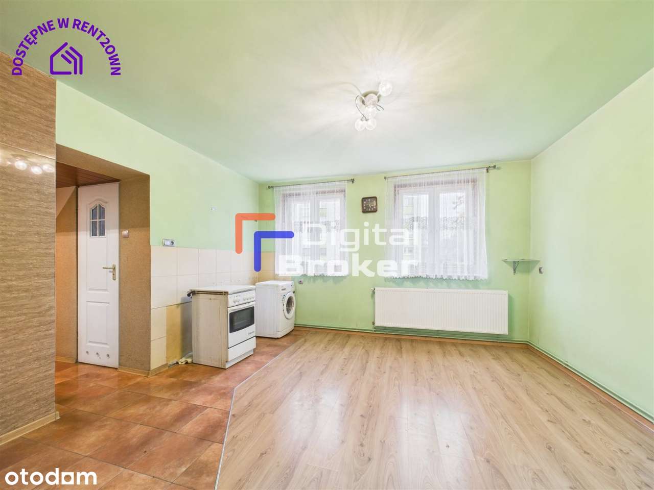 Centrum | 3 pok. | 59,5 m² | piwnica | 1-piętro - Pełny obrazek: 3/11