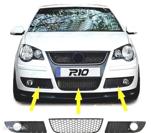 GRELHAS PARA-CHOQUES VW POLO 9N3 05-09 - 1