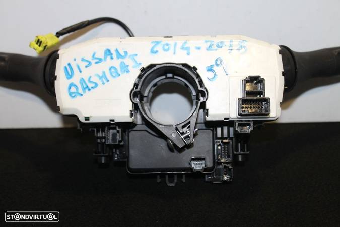 Fita Airbag com Comandos das Luzes e Limpa para Brisas Nissan Qashqai de 2014-2018 - 4