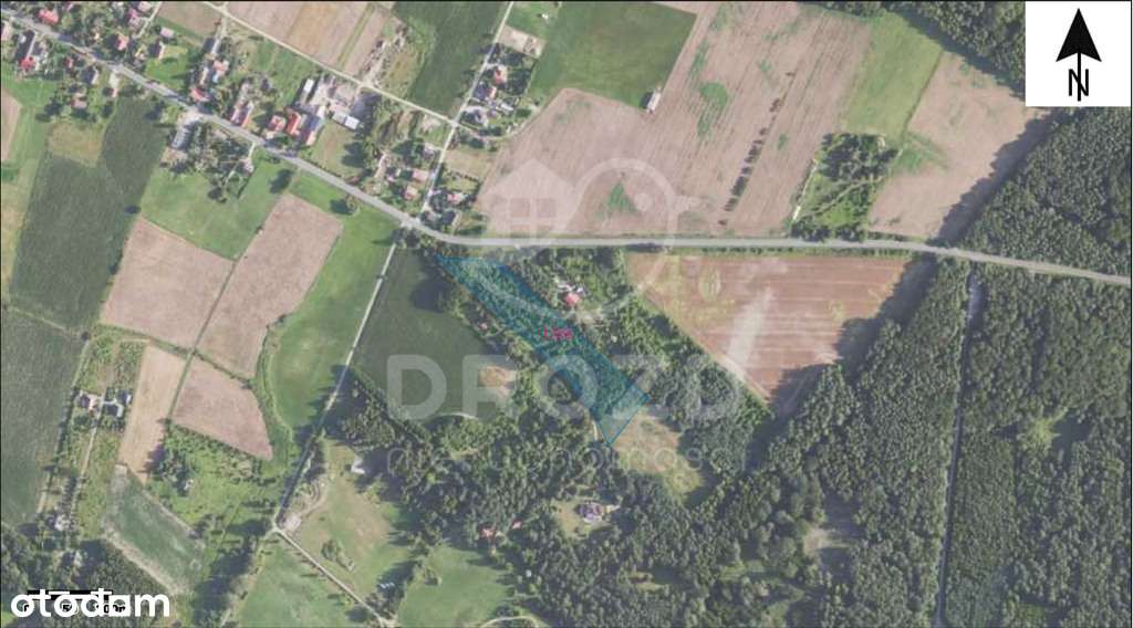Działka zagrodowa RM/ 1, 33 ha/media/MPZP/bez prow-17