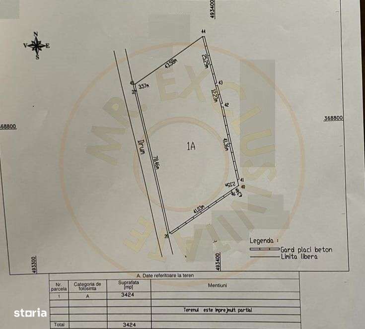 Teren zona Arpechim - Acces A1 si Dex Pitesti Craiova 3424 MP - Imagine principală: 4/4