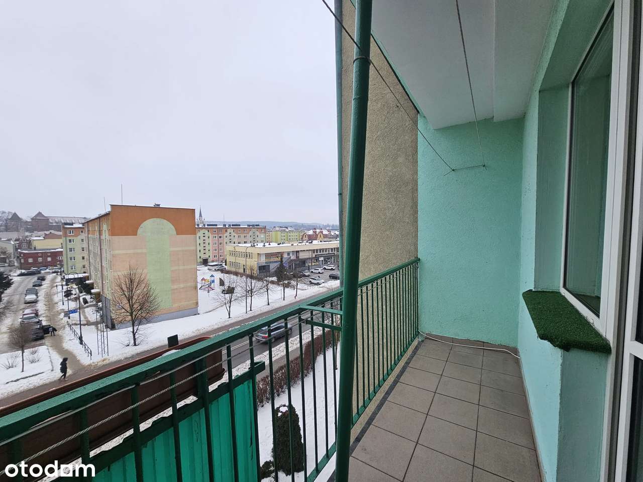 Centrum Bytowa: balkon od południa i widok na zamek | 4 pokoje-7