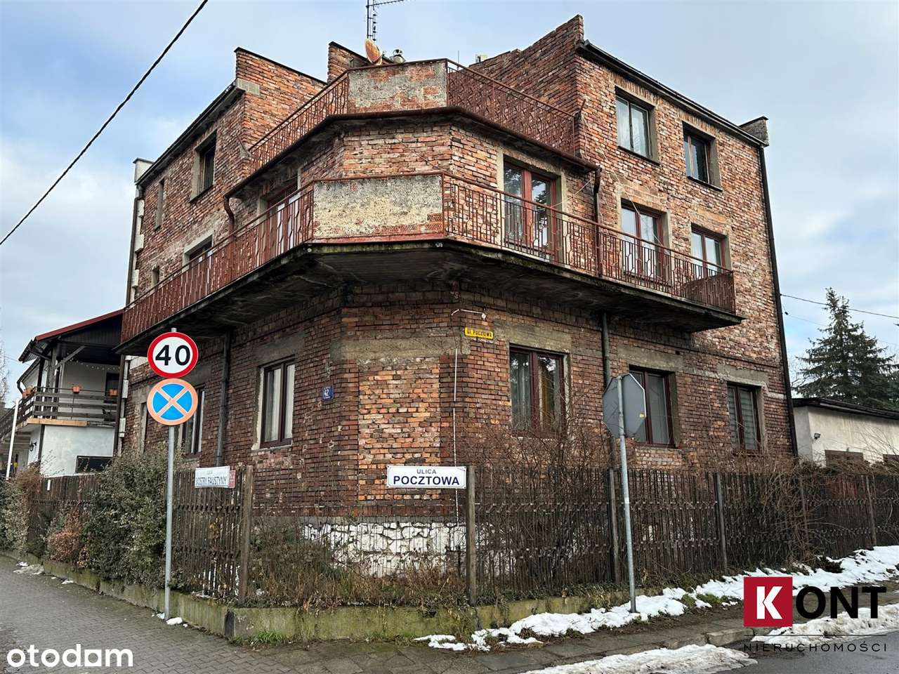 Łagiewniki/ działka 1296 m2/ kamienica/ 2 garaże-3