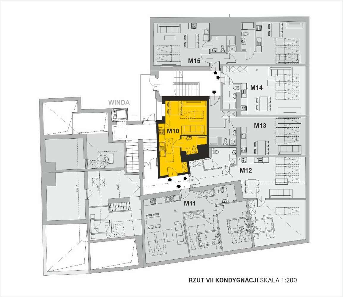 Apartamenty przy Nowym Kleparzu - Długa 82 - Pełny obrazek: 2/7