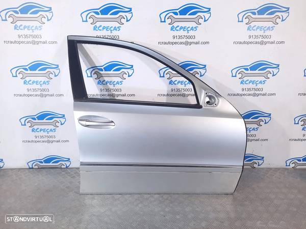 PORTA FRENTE FRONTAL DIREITA MERCEDES BENZ CLASS CLASSE E W211 A2117201405 2117201405 QUARTELA FECHO ELEVADOR MOTOR PUXADOR - 2