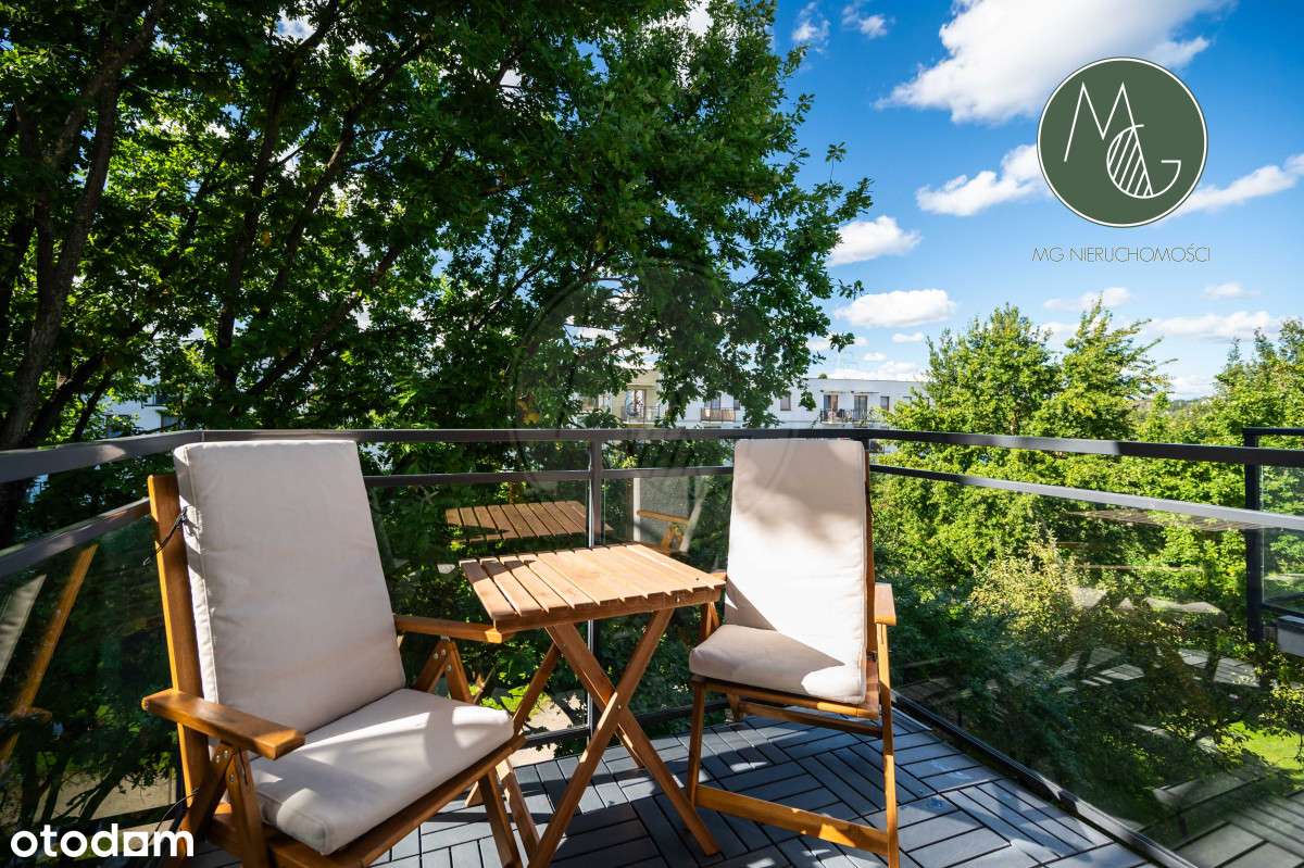 Super 2 pokoje, widok na zieleń, balkon, parking-8