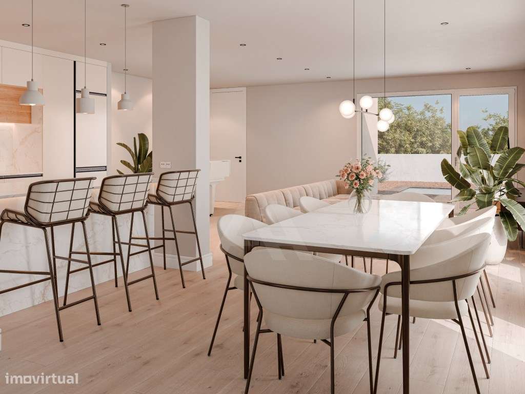 Moradias T3 nas Caldas da Rainha com Garagem e Piscina - Grande imagem: 4/7