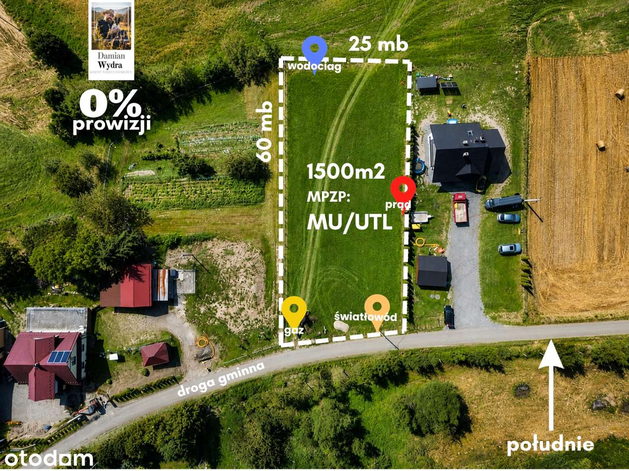 Panorama gór, las, media na działce, asfalt, bez prowizji, FULL OPCJA-5