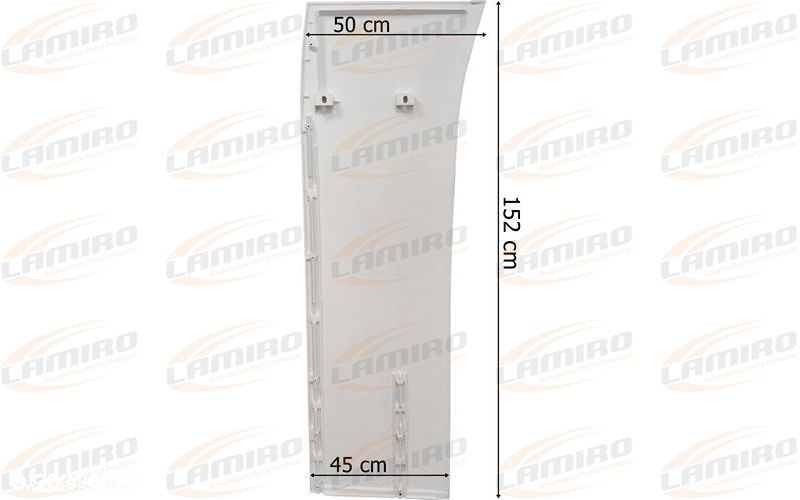 SCANIA S R NOWA GENERACJA SPOILER ZAKABINOWY LEWY - 2