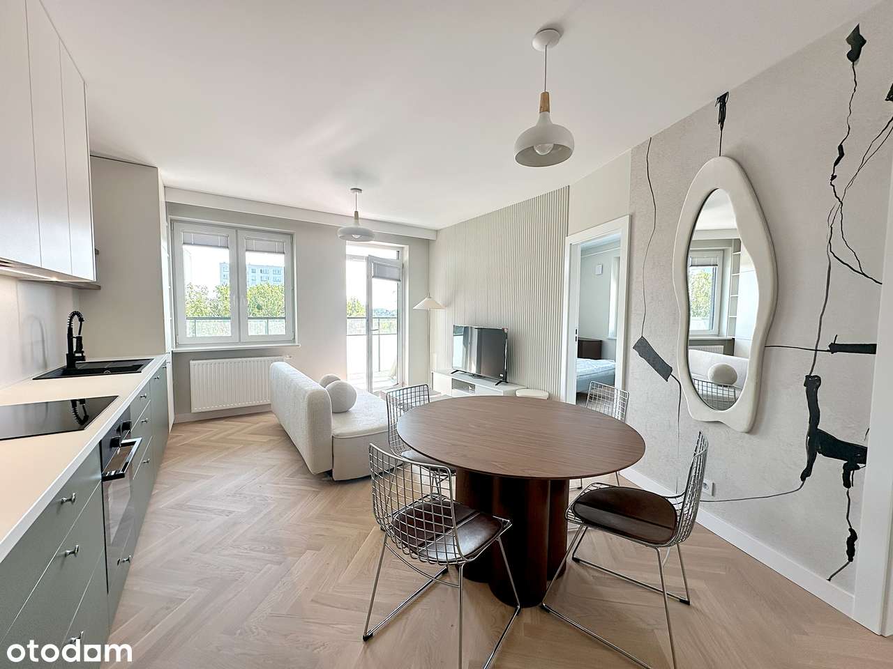 Nowoczesny apartament 3-pokojowy z balkonem i klimatyzacją