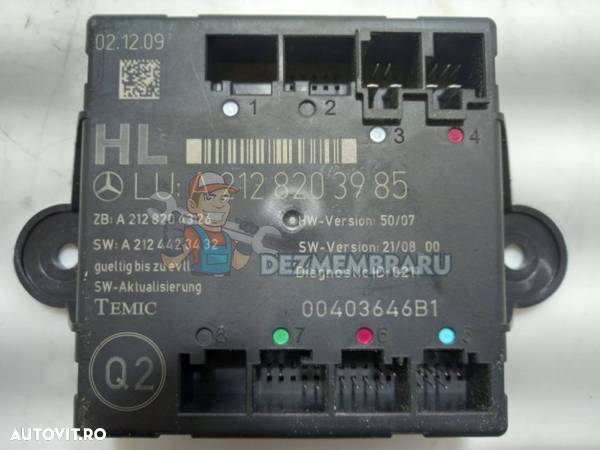 Modul stanga spate, Mercedes Clasa E (W212), A2128203985 - 2