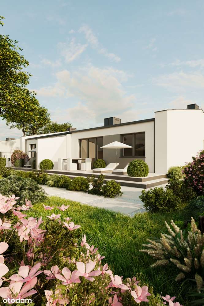 Dom parterowy w zabudowie bliźniaczej, pełna infrastruktura osiedlowa - Pełny obrazek: 2/9