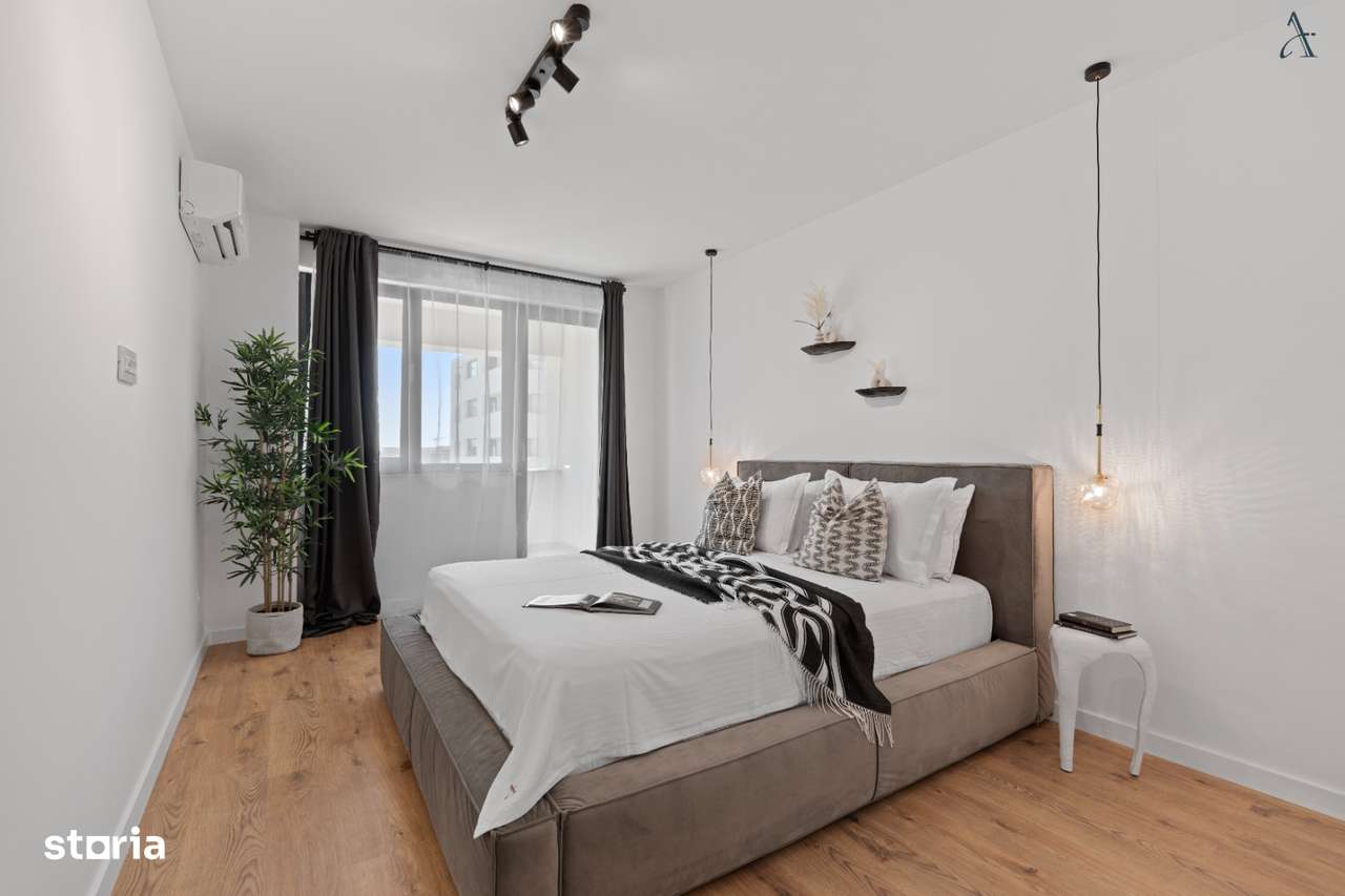 Apartament cu 2 camere mobilat cu designer - Ivory Residence - Imagine principală: 5/12