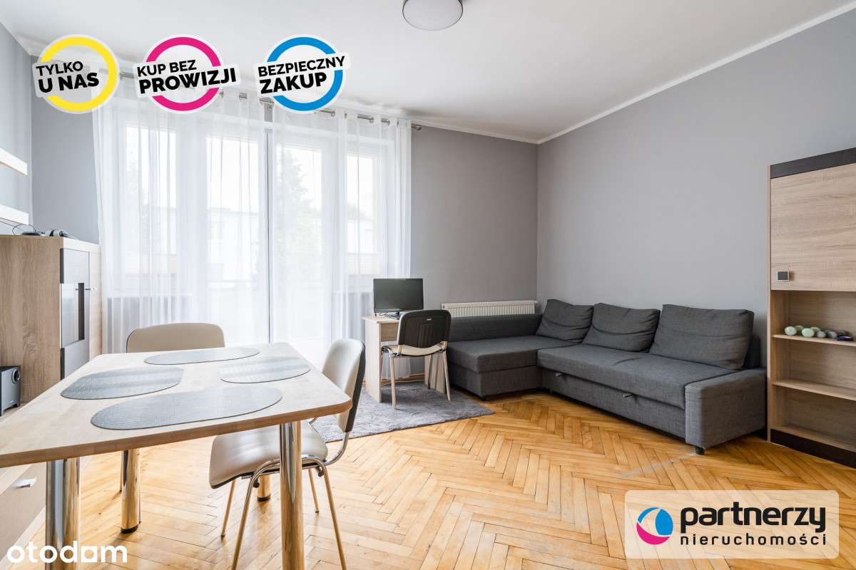 Gdynia Witomino,PARTER, 2 pokoje, balkon, piwnica.