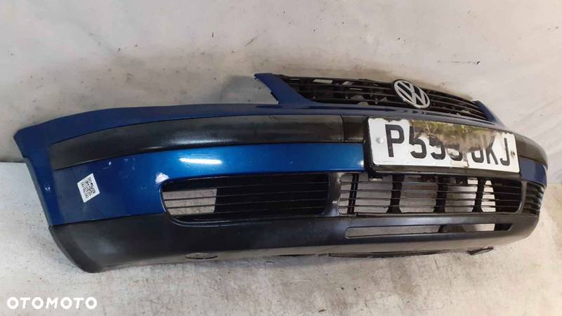 * ZDERZAK PRZÓD PRZEDNI VW VOLKSWAGEN PASSAT B5 PRZED LIFT NIEBIESKI BŁĘKITNY - 2