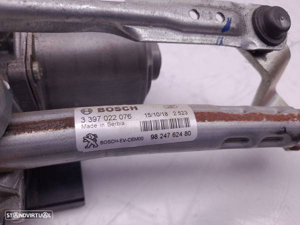 Motor Limpa Vidros Frente Peugeot 3008 Suv (M_) - 3