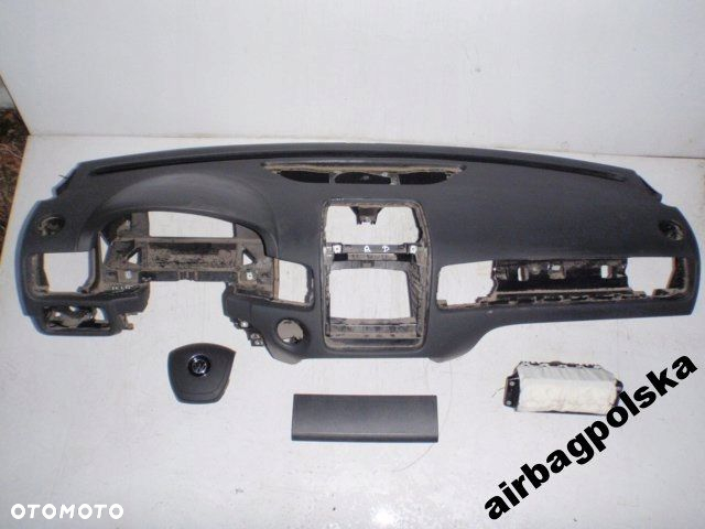 VW TOUAREG II 2 DESKA KONSOLA KOKPIT AIRBAG PULPIT - 2