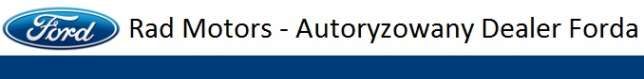 Rad Motors, Autoryzowany Dealer Forda - samochody nowe logo