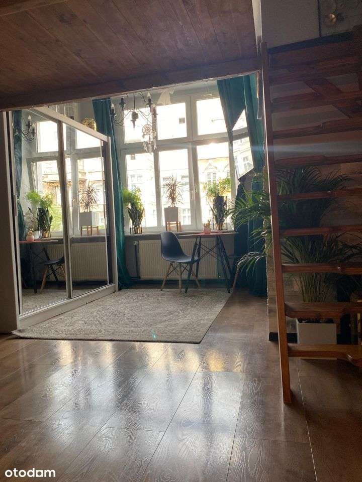 Przytulne mieszkanie w centrum 27m2+9m2=36m2 antresola w stylu Loft - Pełny obrazek: 2/14