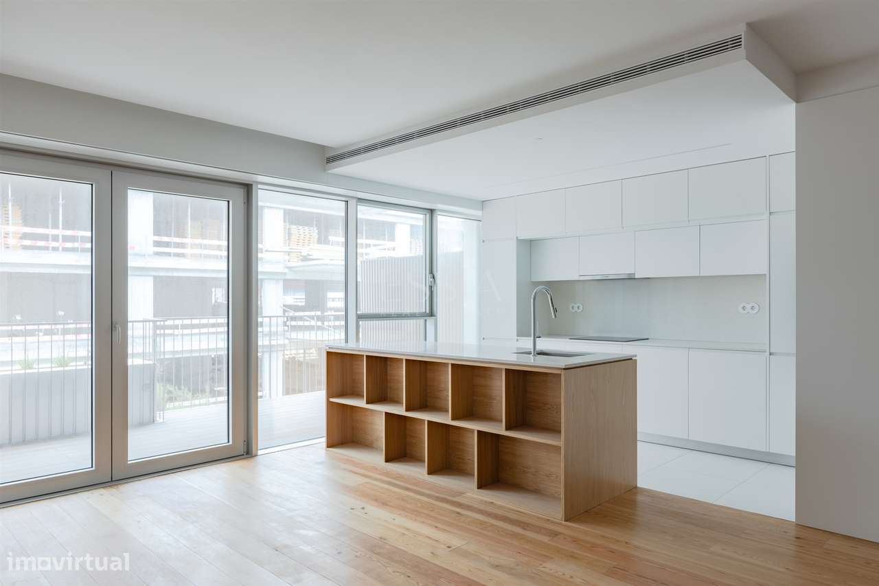 T2 Varanda 16m2 Vistas Mar Canidelo | T2 Novo Gaia Pronto a Habitar - Grande imagem: 4/29