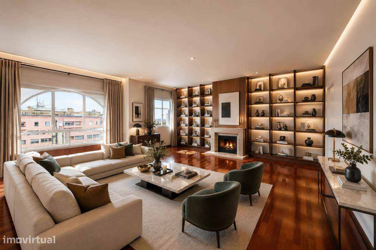 Viva no coração de Lisboa com  elegância e uma vista privilegiada.-0