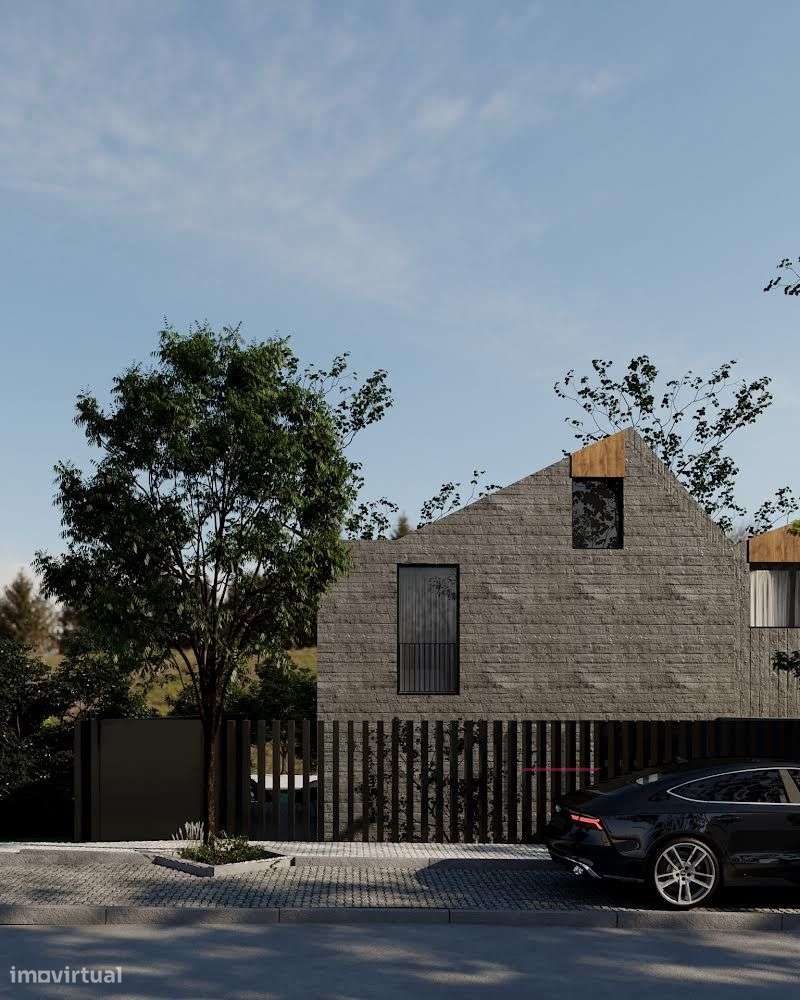 Moradia minimalista, T3+1 com piscina e jardim em Santa Maria da Feira - Grande imagem: 5/13