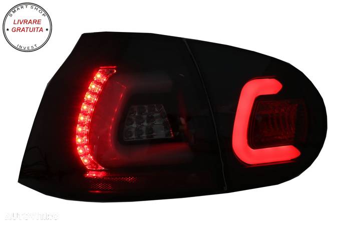 Stopuri TUBE LED BAR VW Golf 5 V (2004-2009) Negru Fumuriu Urban Style- livrare gratuita - 3