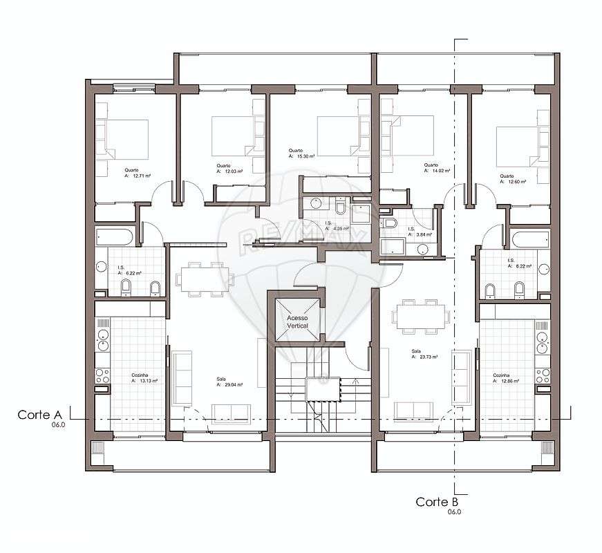 Apartamento T3 para venda - Grande imagem: 2/3