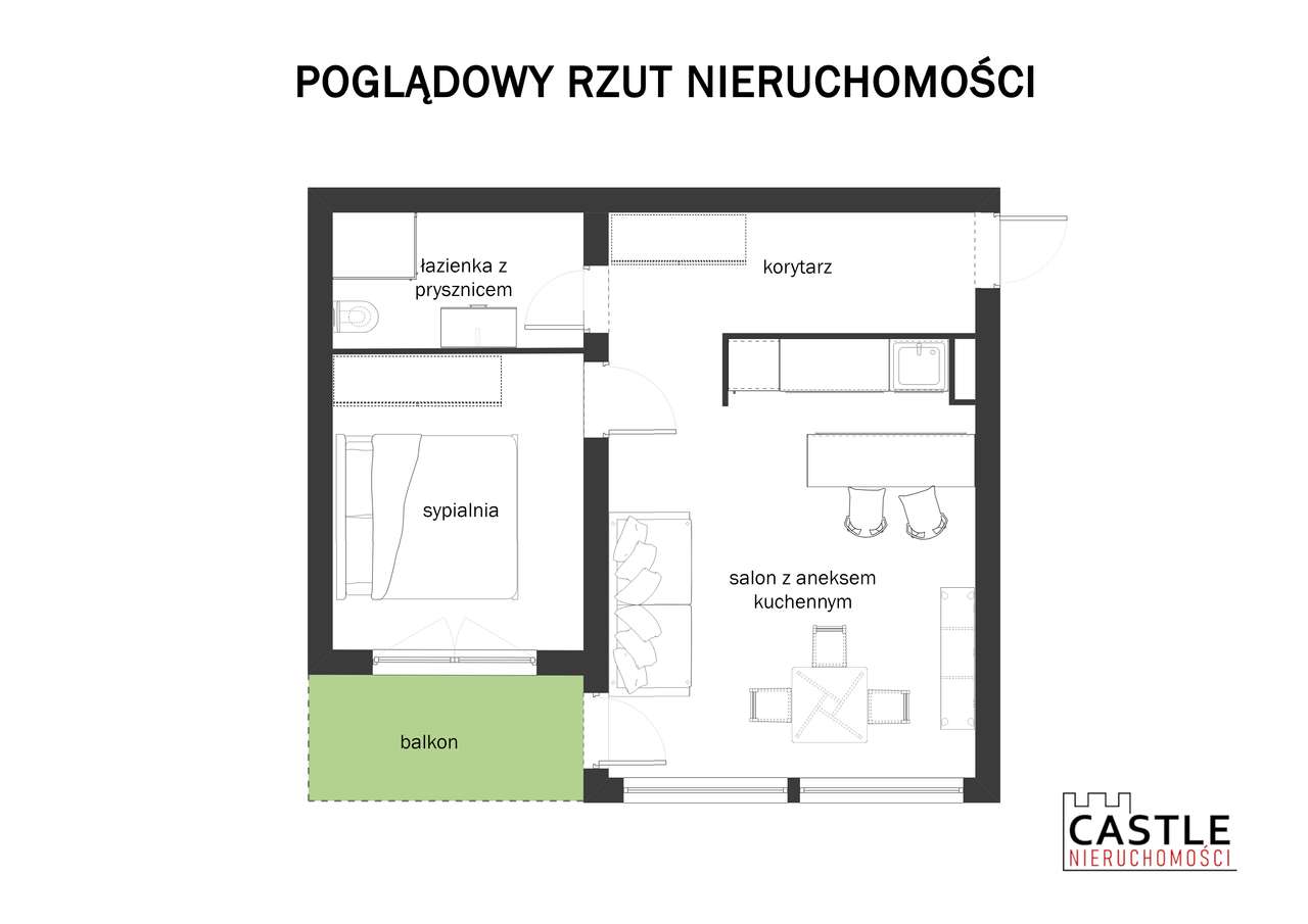 Łączy spokojne, zielone osiedle z pełną infrastrukturą - Pełny obrazek: 2/19