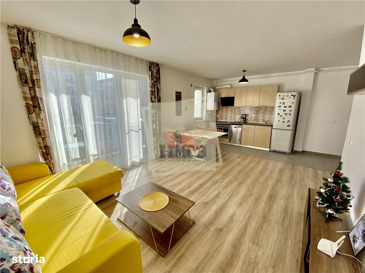 Apartament cu 2 camere balcon si loc de parcare in City Residence