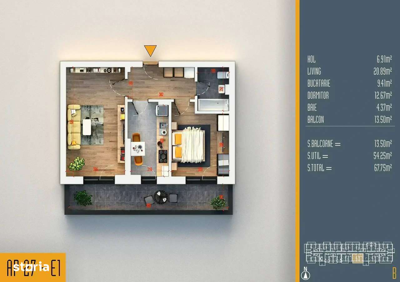 Doar câteva apartamente la 1100 €/mp – grăbește-te! - Imagine principală: 5/9