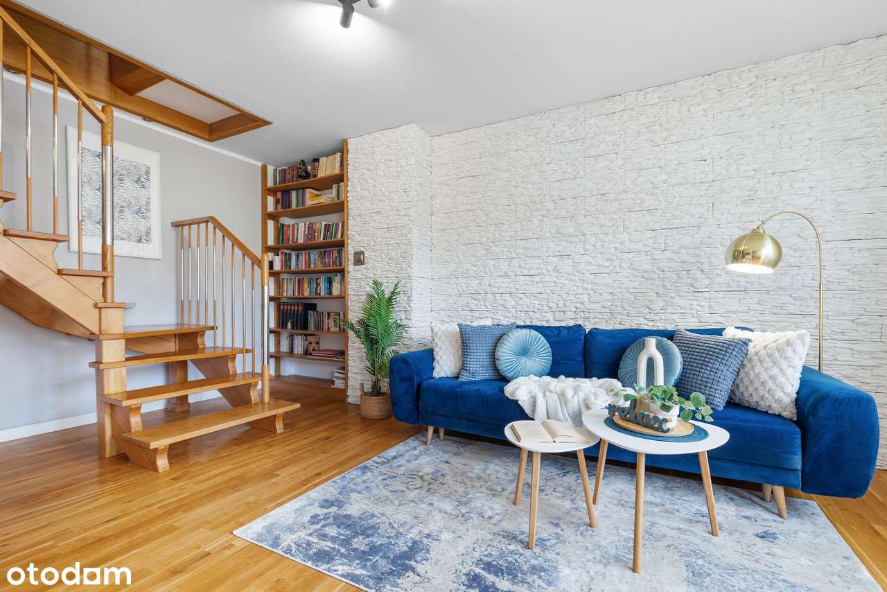 Wyjątkowe dwupoziomowe mieszkanie z balkonem! | strych do aranżacji-1