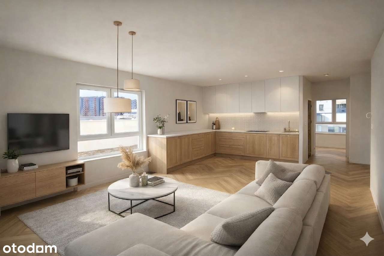 Słoneczne przestronne 4 pokoje, balkon 31 m2, komórka 5 m2