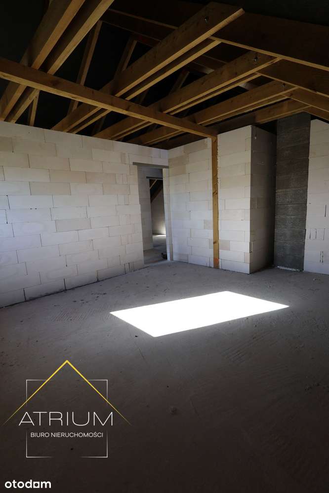 Goliszów k.Chojnowa – dom stan surowy zamknięty, działka w MPZP: MN/U-12