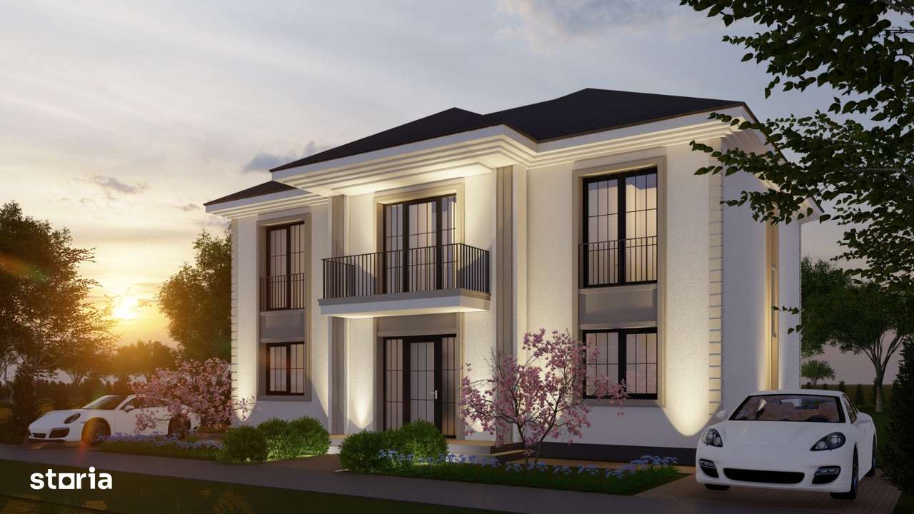 Vila de lux, 5 camere si 3 bai, Remetea - Alpha City Residence-17