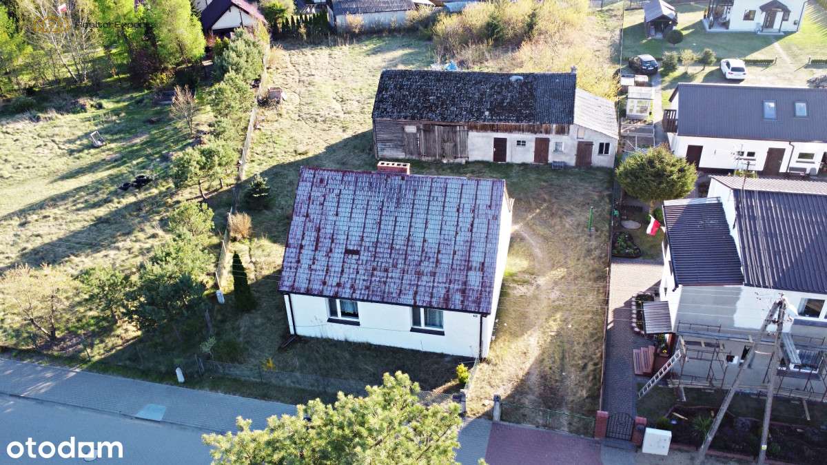 Duża działka z domem i nowymi WZ 400 m od jeziora!-3